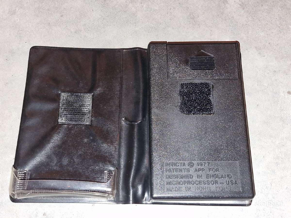 Invicta Electronic Master Mind (1977 m.) Mašinėlė - nuotraukos Nr. 9