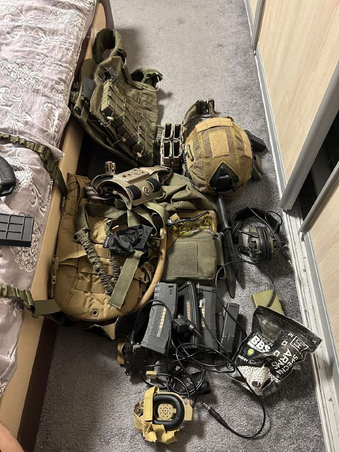 Airsoft iranga. Pilna ekipuote. - nuotraukos Nr. 17