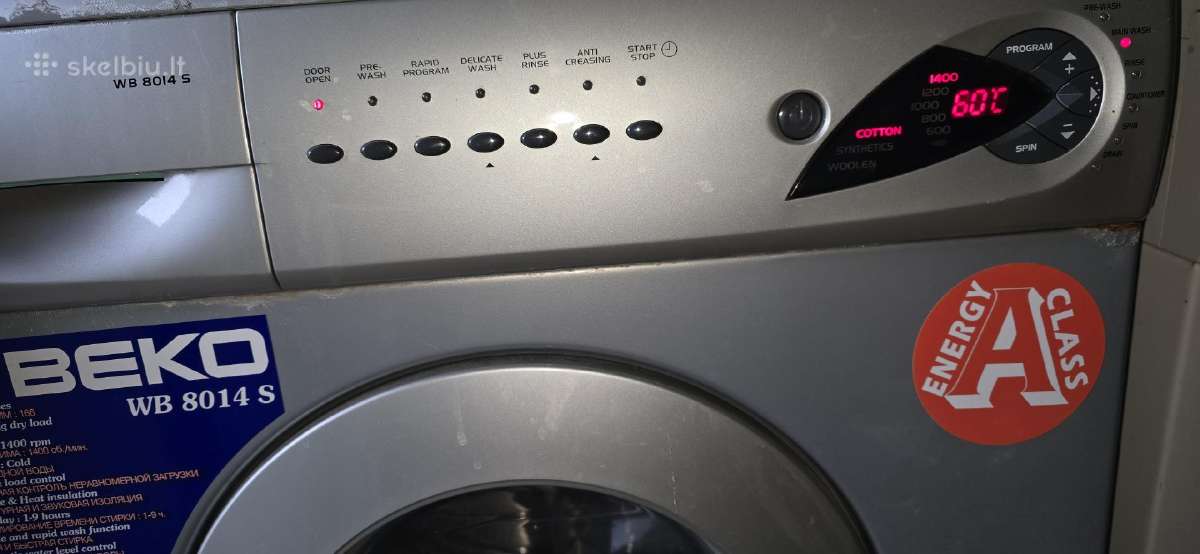 Skalbimo mašina Beko