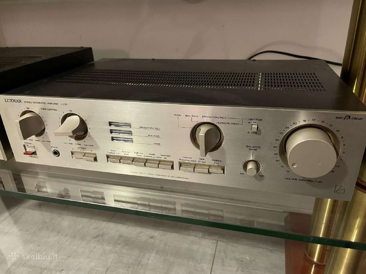 B&w Dm2, Luxman L405 ir L230 - nuotraukos Nr. 10