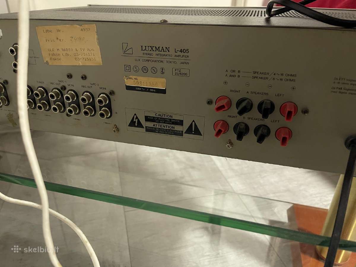 B&w Dm2, Luxman L405 ir L230 - nuotraukos Nr. 12