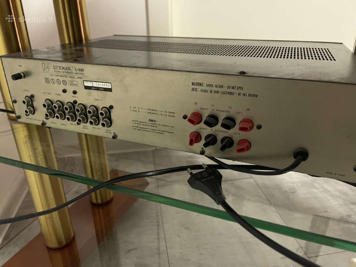 B&w Dm2, Luxman L405 ir L230 - nuotraukos Nr. 13
