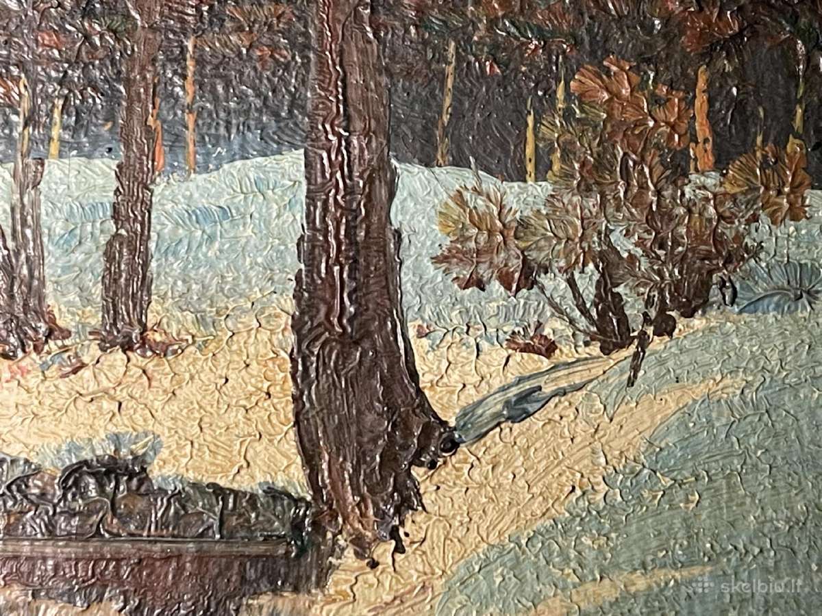Žiemos saulėlydis (August Zeidler, 1937 m.) - nuotraukos Nr. 5