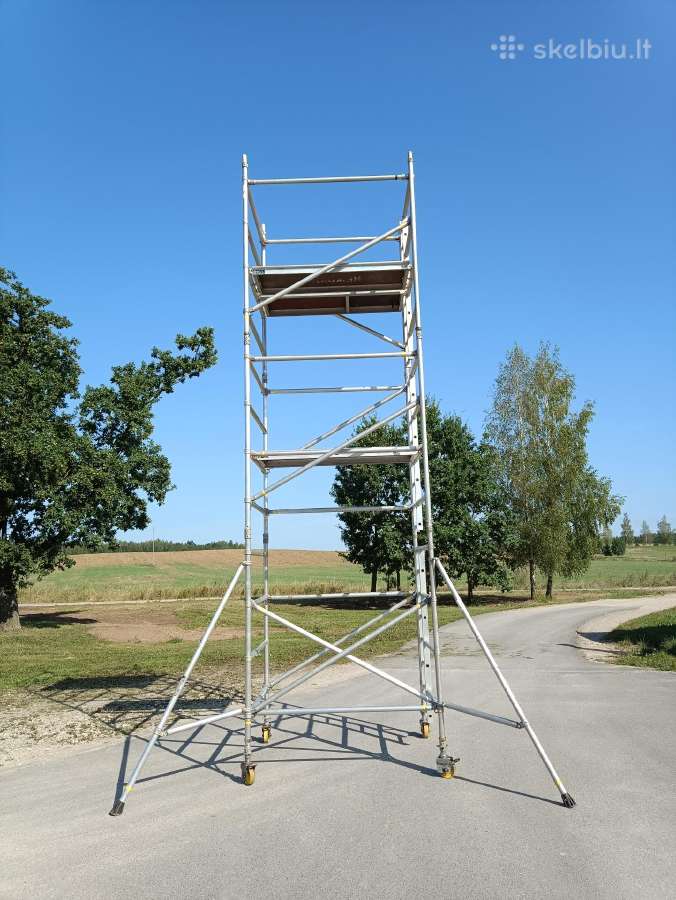 Pastolių, aliuminio bokštelio nuoma, pardavimas - nuotraukos Nr. 2
