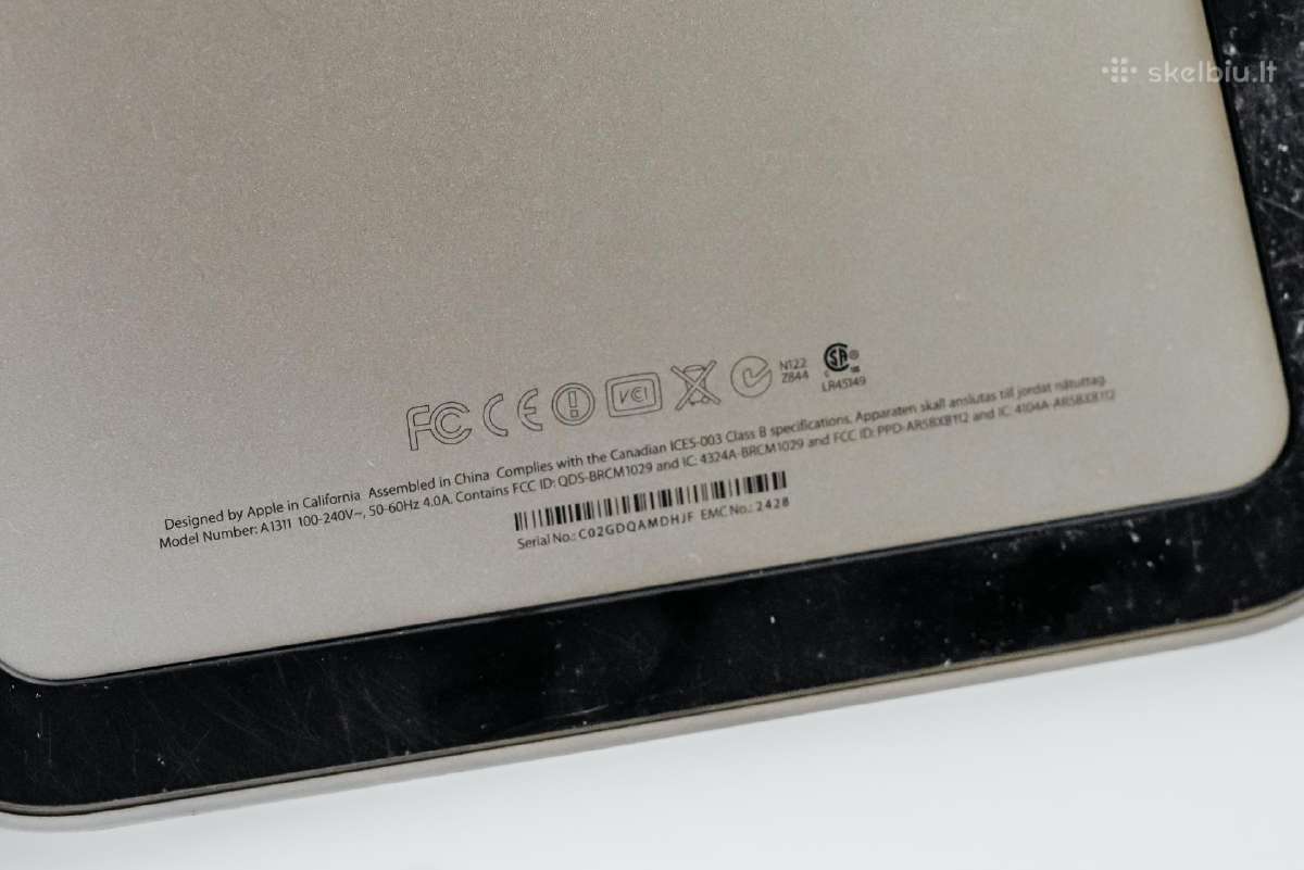 iMac a1311 21'5 500gb 8gb RAM I5 - nuotraukos Nr. 4