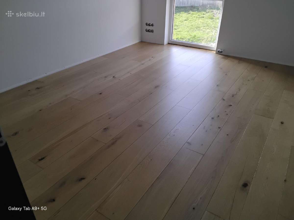 Parketo šlifavimas nuo 12e uz kv.m