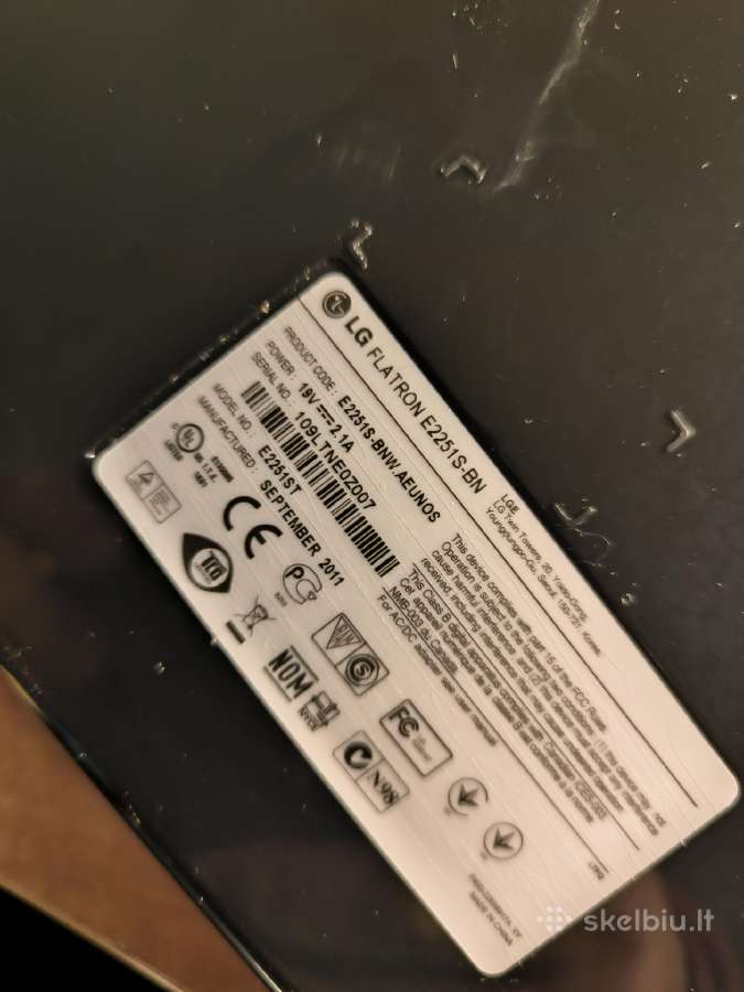 Naudoti Monitoriai LCD,LED , - nuotraukos Nr. 3