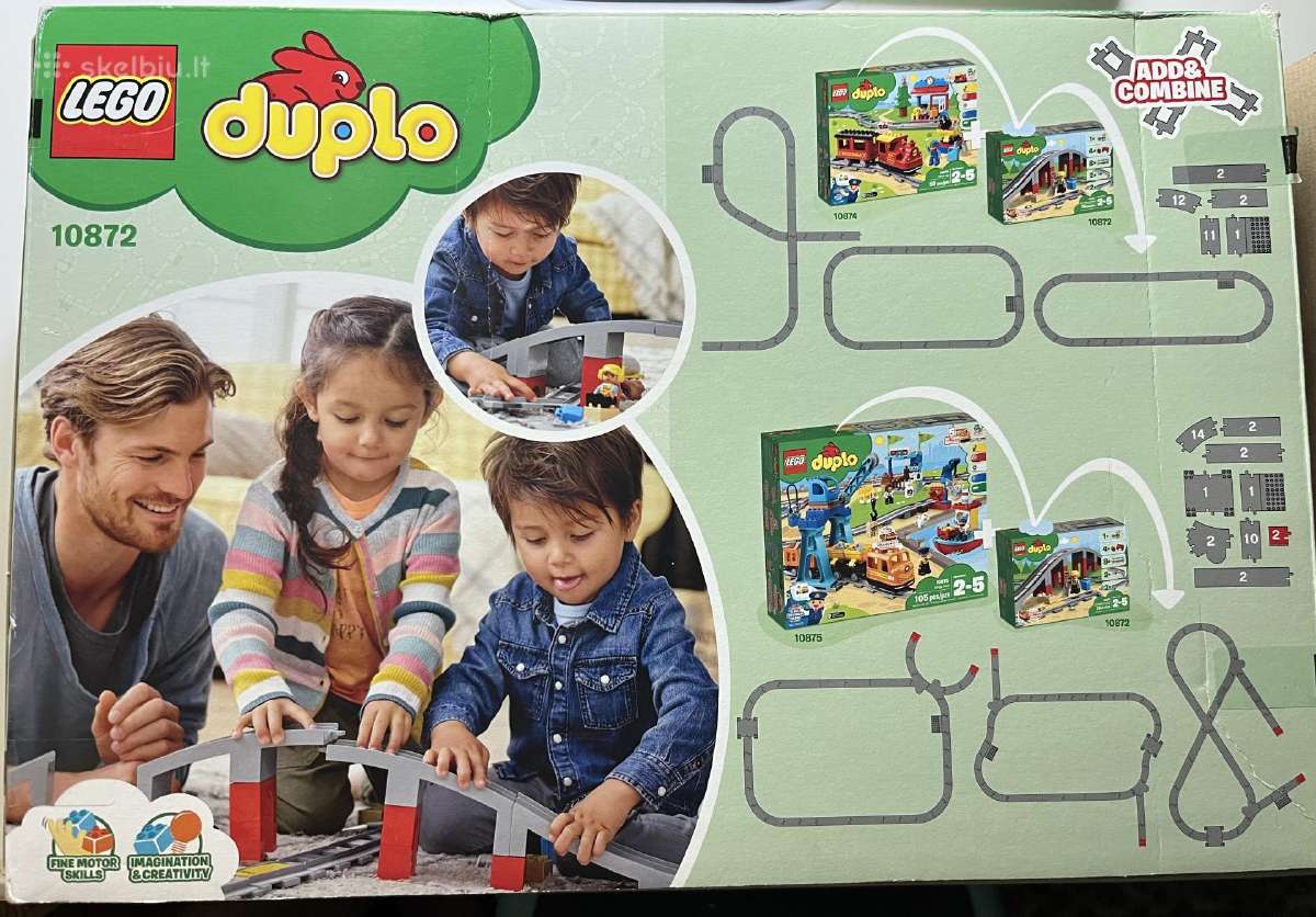 10872 Lego® Duplo Traukinių tiltas ir bėgiai - nuotraukos Nr. 3