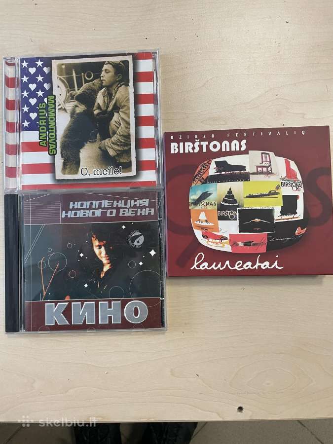 Mamontovas,kino,birstono ir kitokie CD