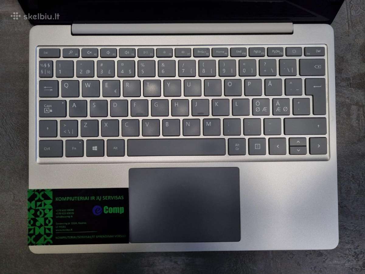 Ms Surface Laptop Go i5-1035g1/8/256/12,4/w11p - nuotraukos Nr. 2