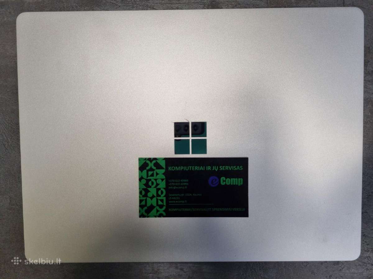 Ms Surface Laptop Go i5-1035g1/8/256/12,4/w11p - nuotraukos Nr. 3