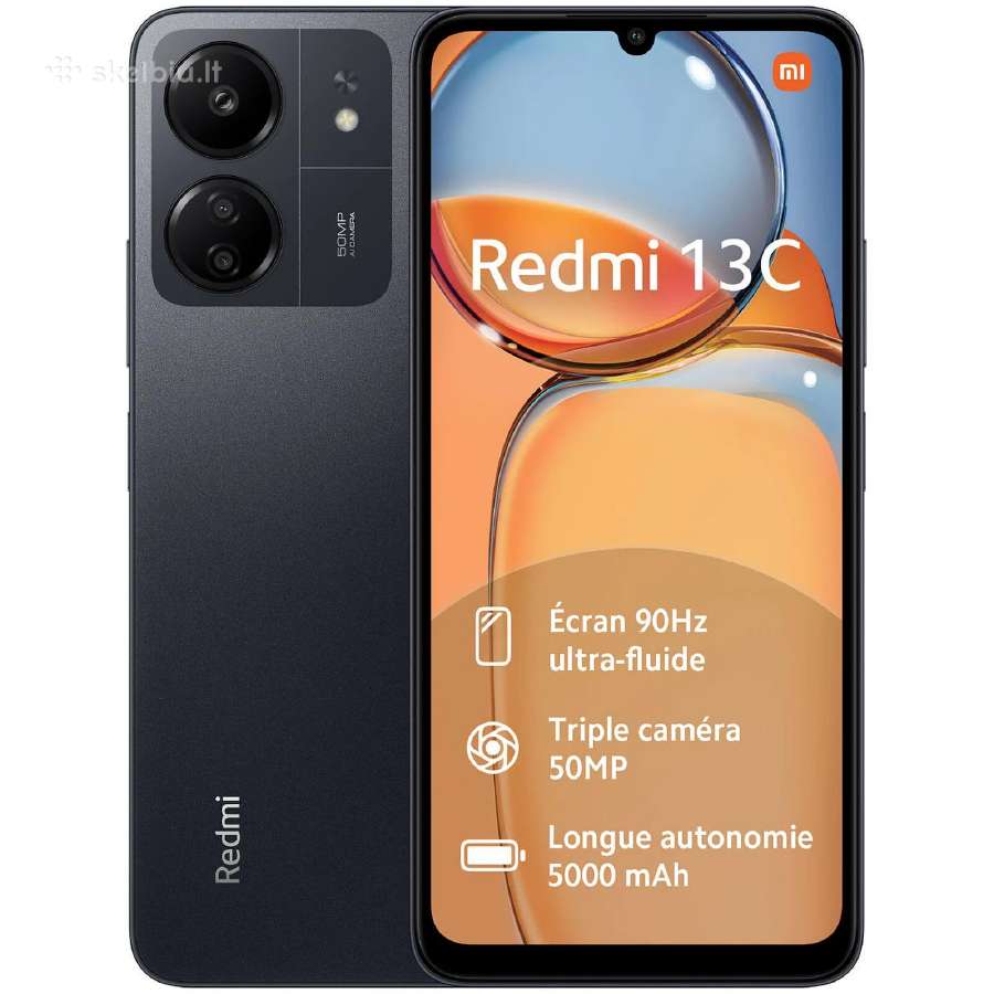 Xiaomi redmi 13c 4/128gb Naujas!