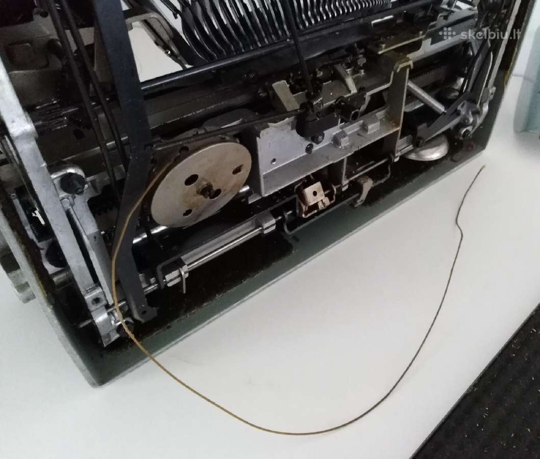 Antikvarine spausdinimo masinele Olivetti Lettera - nuotraukos Nr. 13