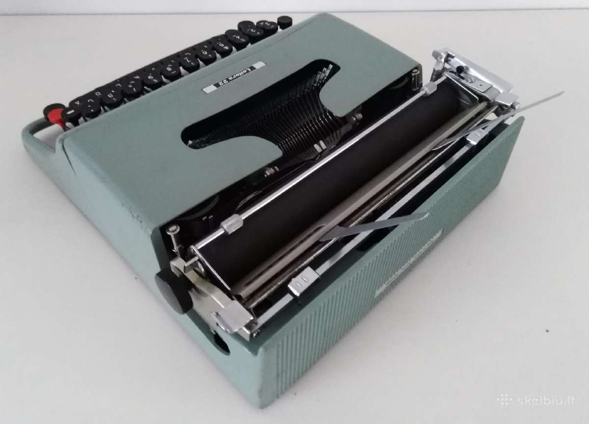 Antikvarine spausdinimo masinele Olivetti Lettera - nuotraukos Nr. 5