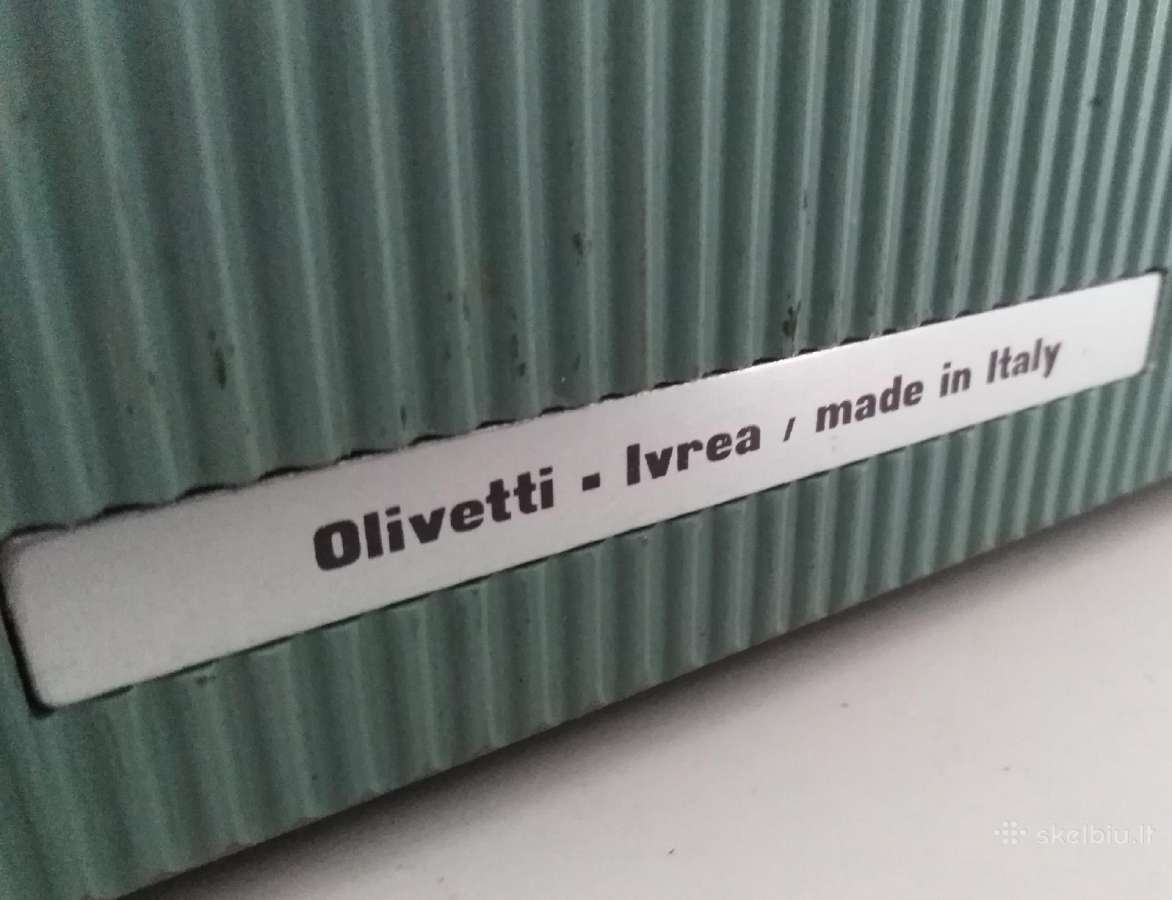 Antikvarine spausdinimo masinele Olivetti Lettera - nuotraukos Nr. 3