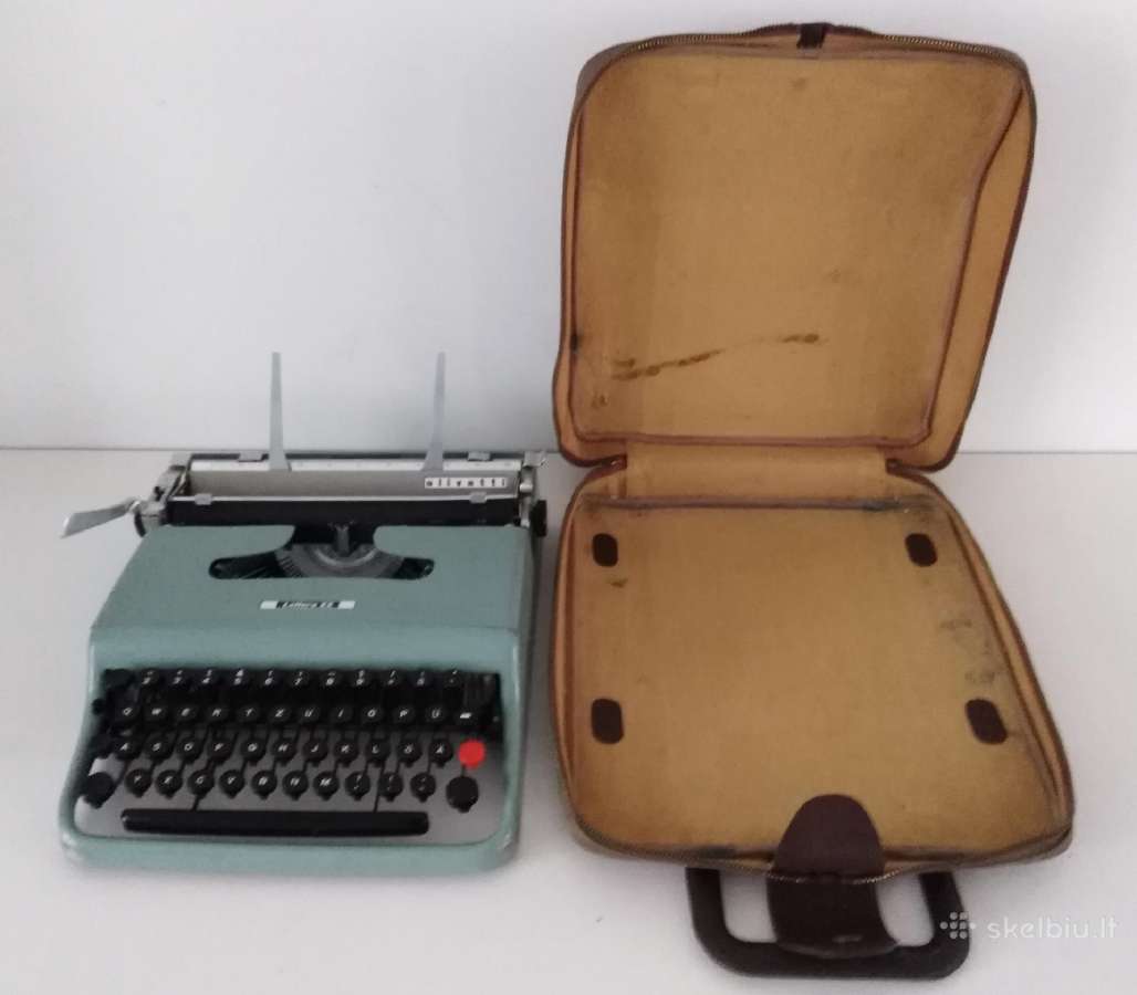 Antikvarine spausdinimo masinele Olivetti Lettera