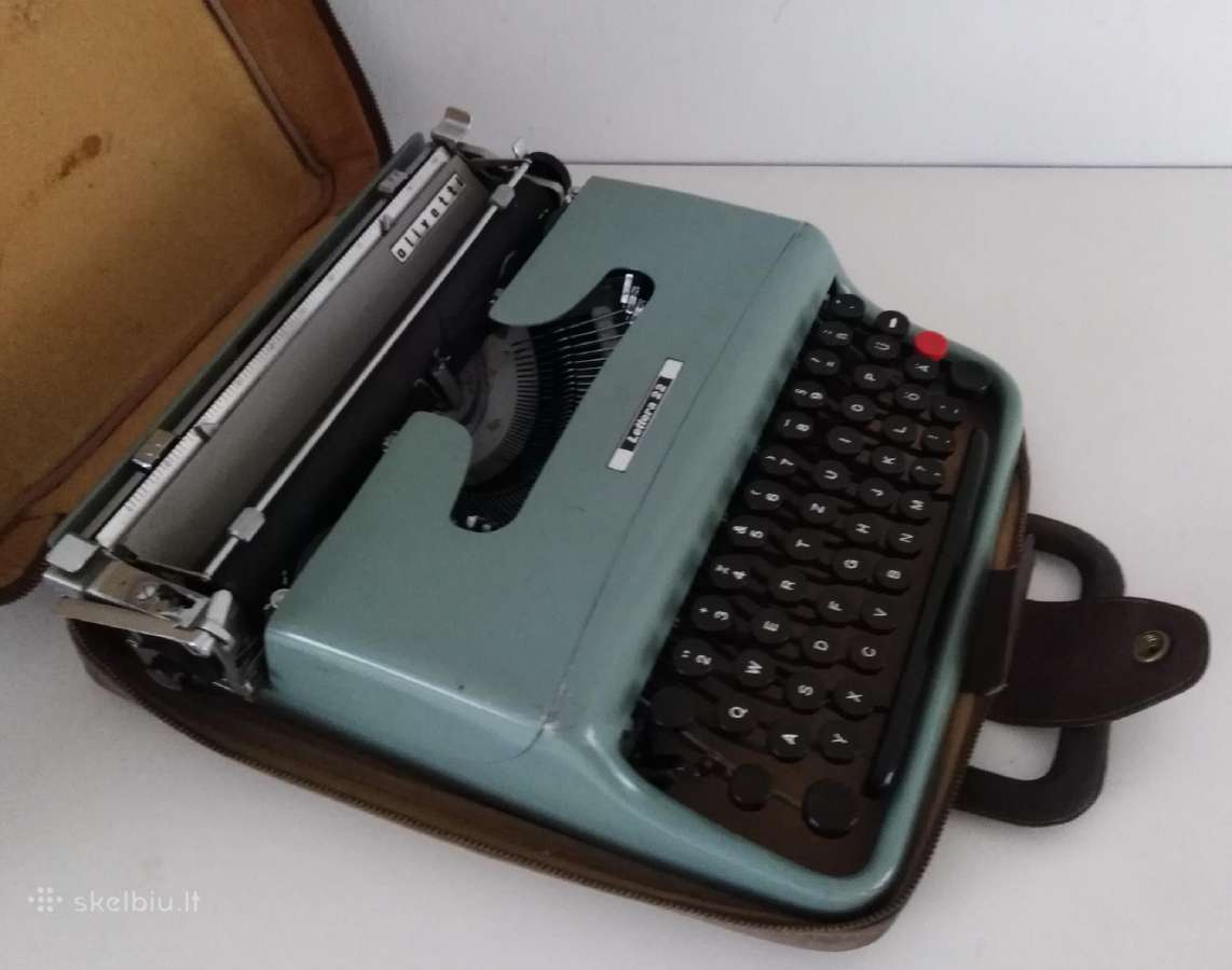 Antikvarine spausdinimo masinele Olivetti Lettera - nuotraukos Nr. 9