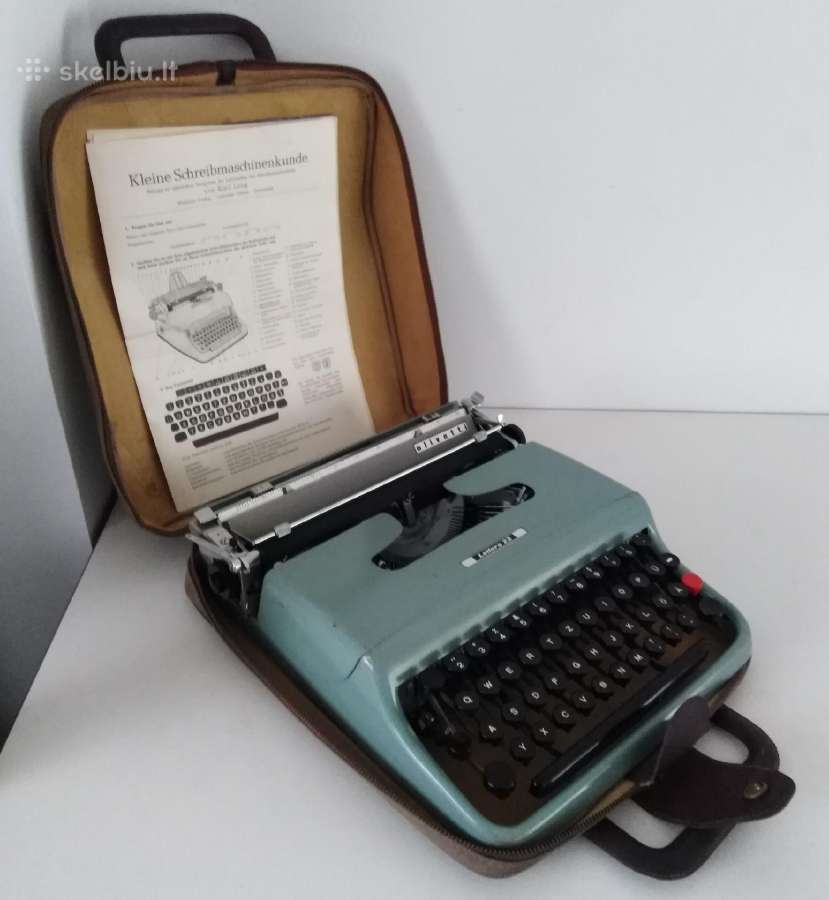 Antikvarine spausdinimo masinele Olivetti Lettera - nuotraukos Nr. 2