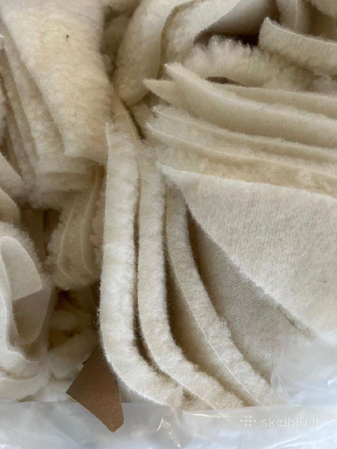 Parduodame merino vilnos gabalėlius kilogramais