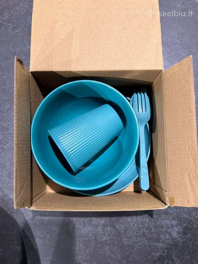 Plastikiniai daugkartiniai indai ir įrankiai