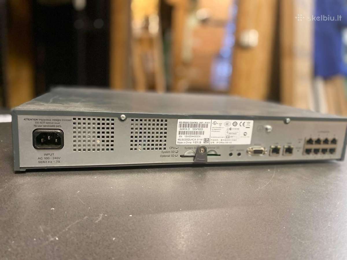 Telefoninė sistema Avaya Ip Office 500 V2 - nuotraukos Nr. 2