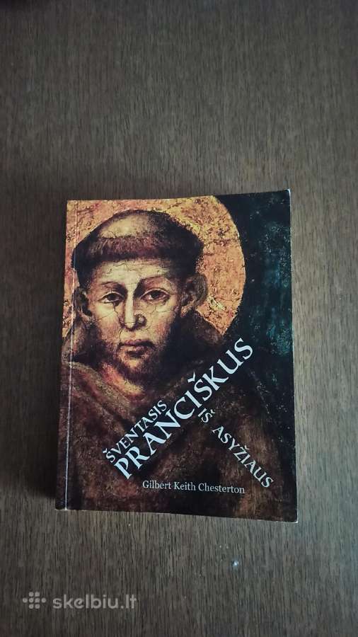 Parduodu knyga"šv Pranciškus iš Asyžiaus"