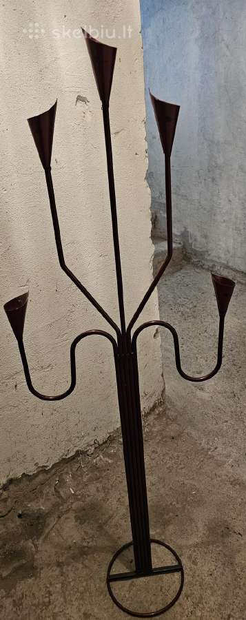5 žvakių pastatoma 1.5 m žvakidė