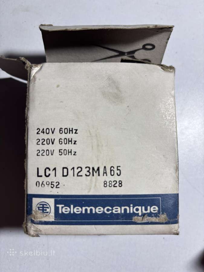 Telemecanique kontaktorius Lc1 D123 A65 (su dėžute - nuotraukos Nr. 3