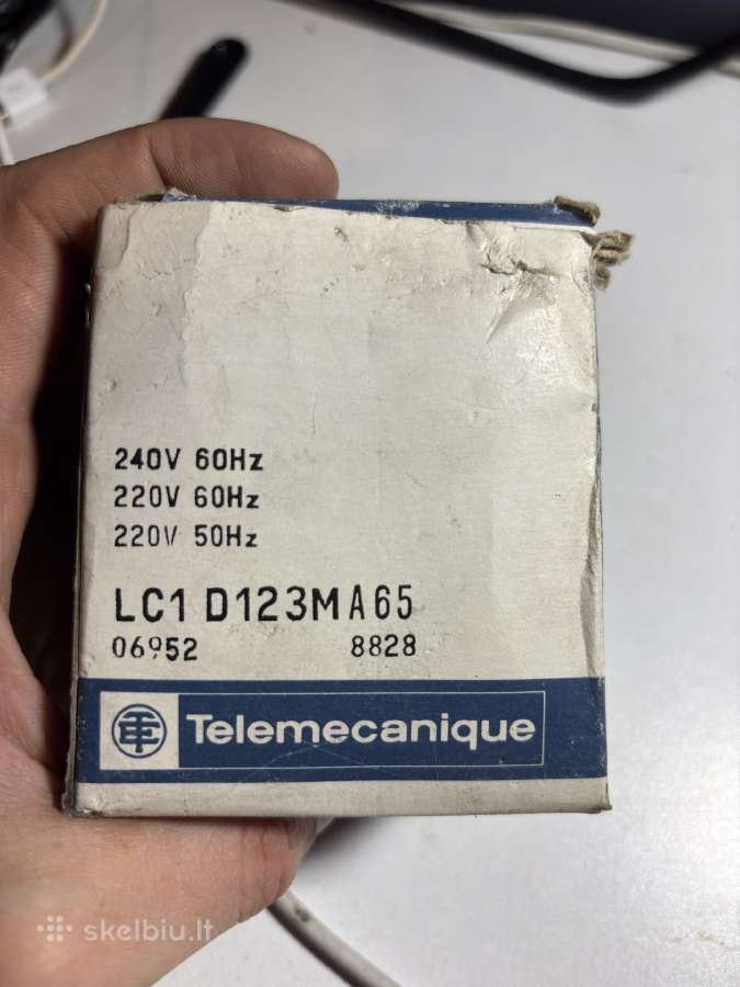 Telemecanique kontaktorius Lc1-d123 A65 (220 V rit - nuotraukos Nr. 4