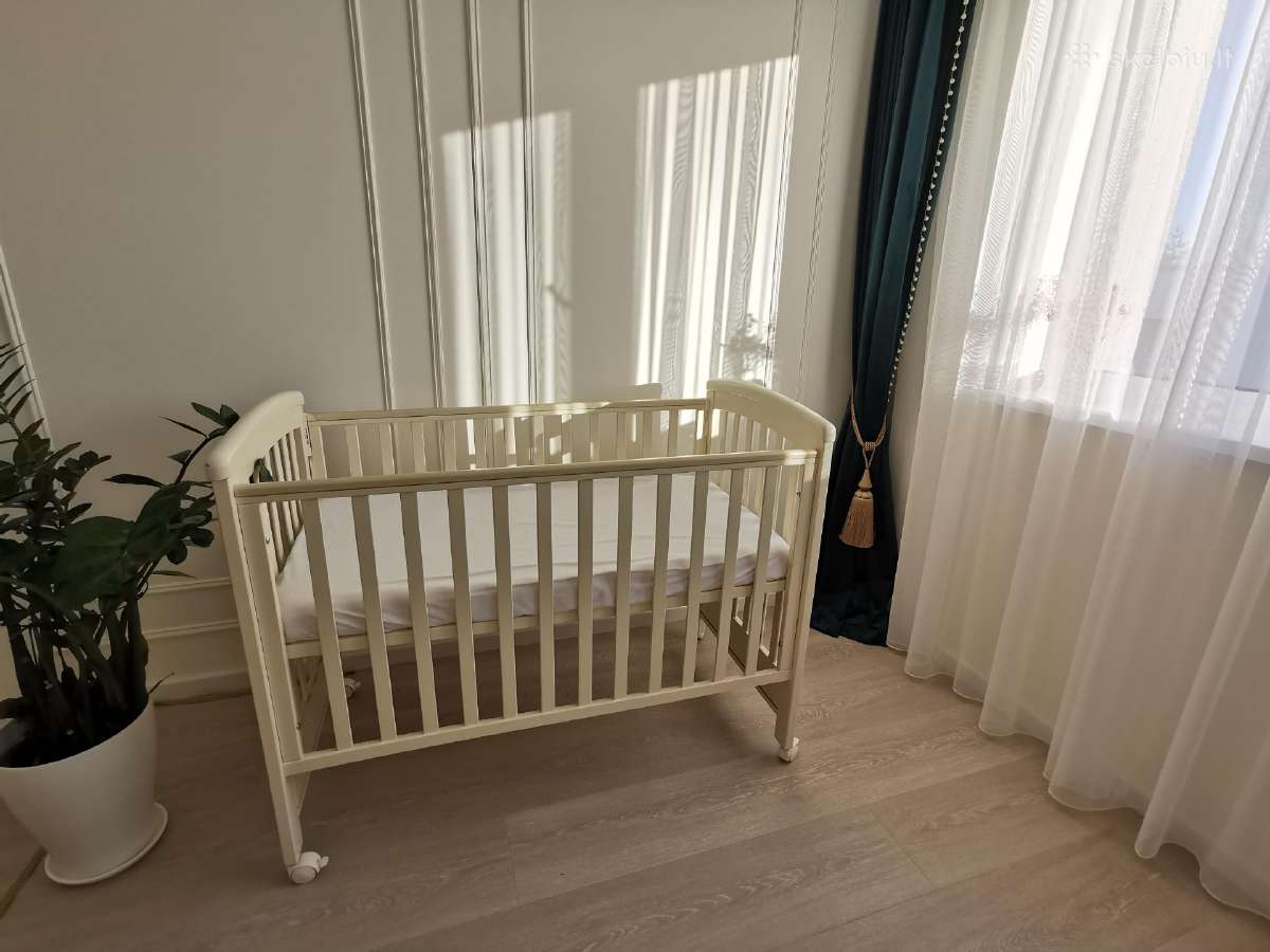 Treppy lovytė 120x60 su čiužiniu - nuotraukos Nr. 4