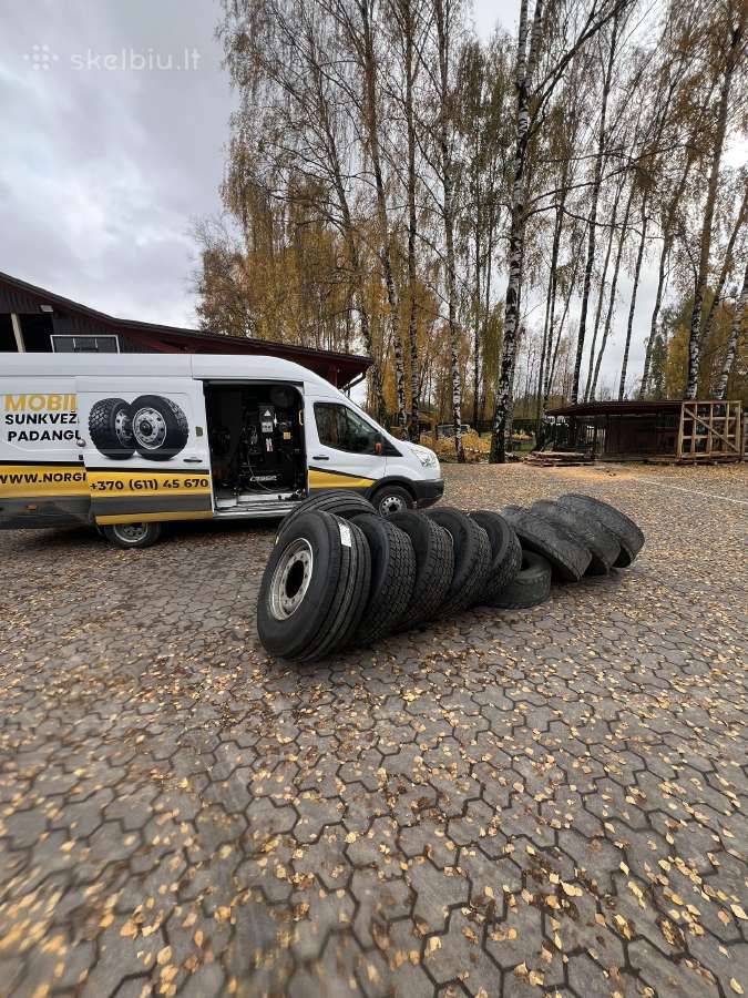 Mobilus sunkvežimių padangų servisas 24/7 - nuotraukos Nr. 4