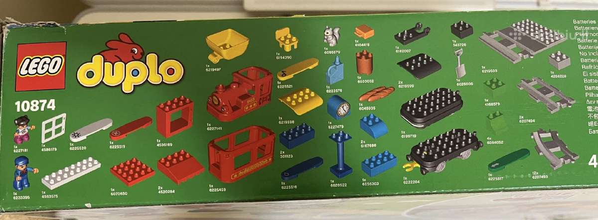 10874 Lego® Duplo Garvežys - nuotraukos Nr. 2