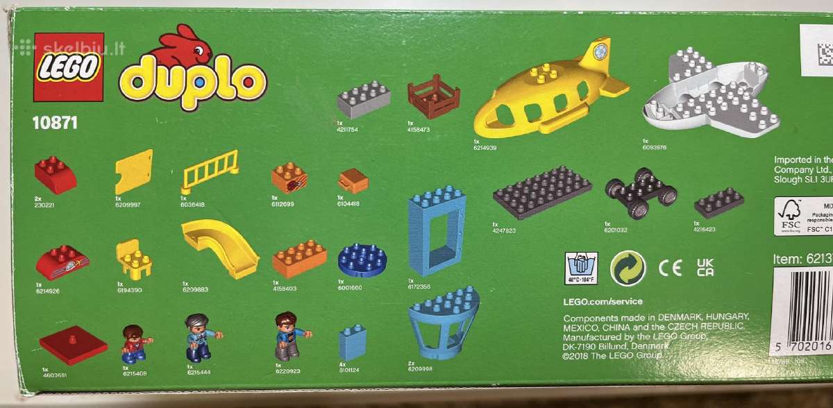 10871 Lego® Duplo Oro uostas - nuotraukos Nr. 2