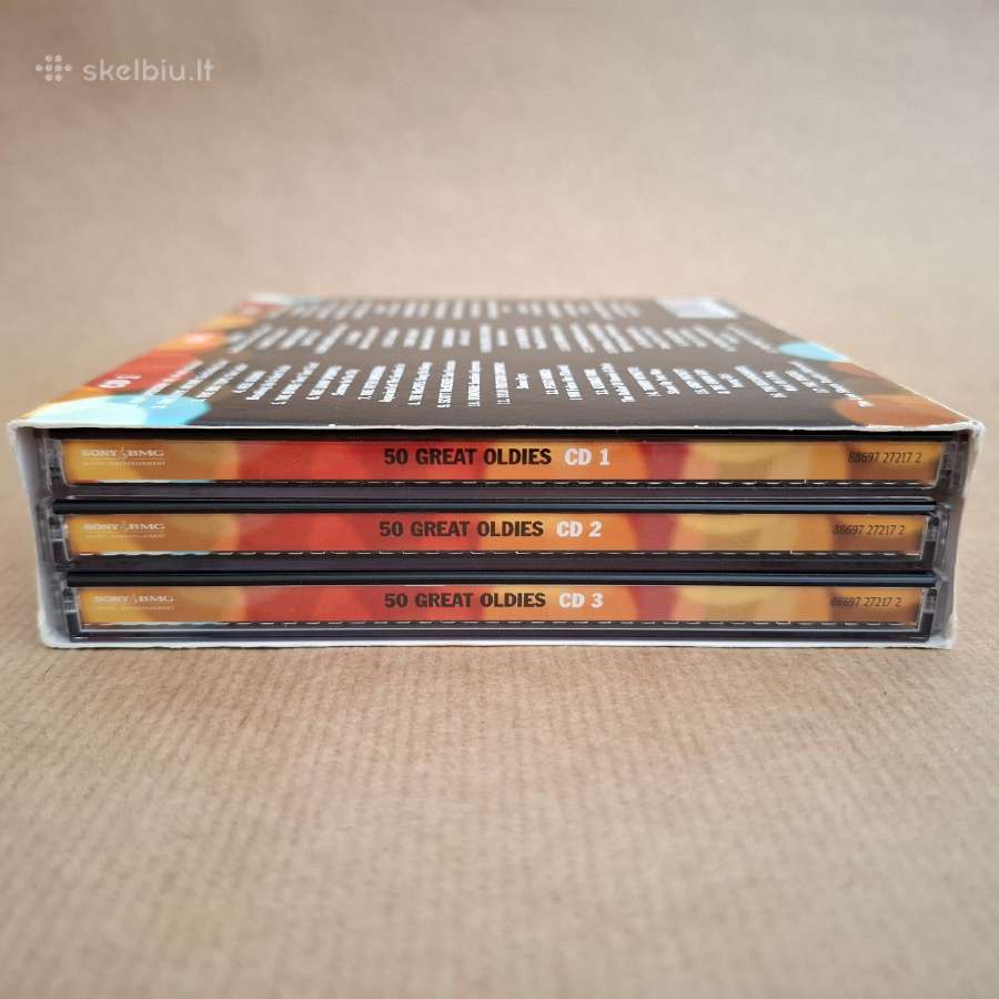 50 Great Oldies (3 x CD, rinkinys) - nuotraukos Nr. 3