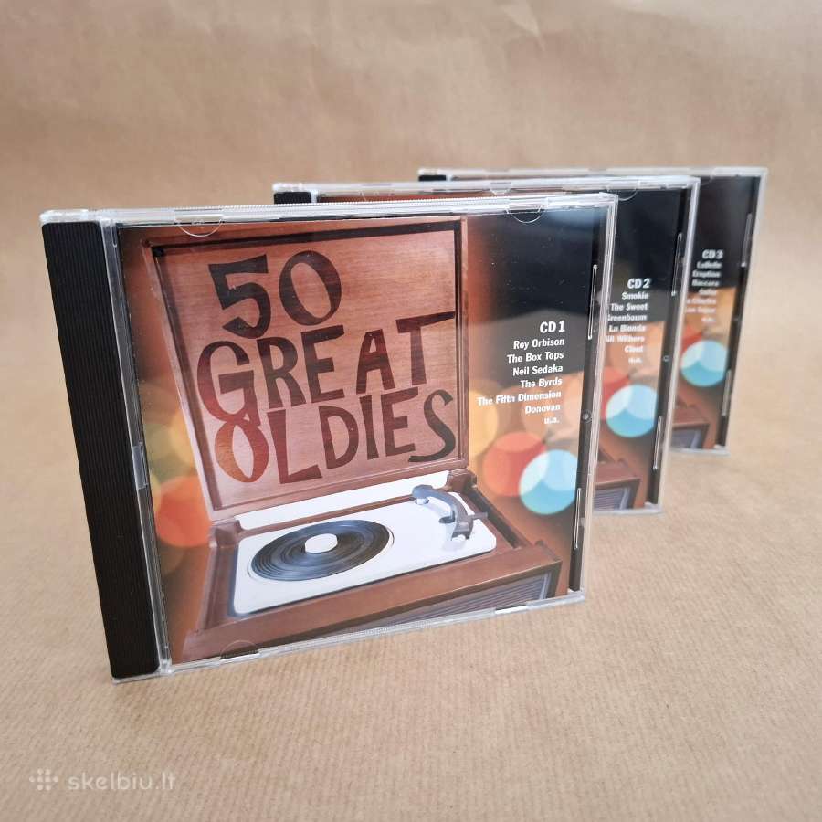 50 Great Oldies (3 x CD, rinkinys) - nuotraukos Nr. 5