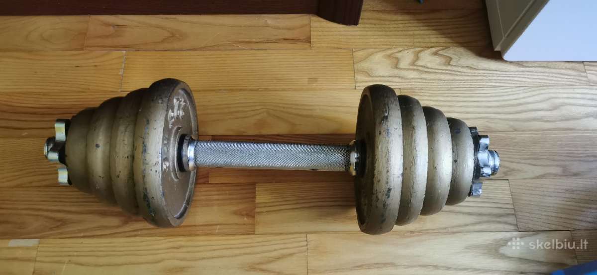 Hantelis 14,5 kg - nuotraukos Nr. 2