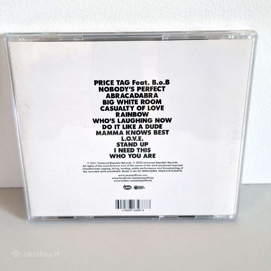 Jessie J - Who You Are (CD, Albumas) - nuotraukos Nr. 2