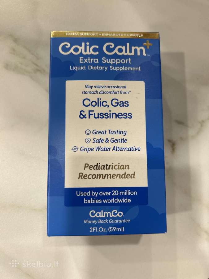 Colic calm papildai kūdikių pilvo diegliams