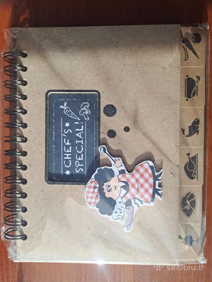 Chef's special notebook šefo šefės receptai - nuotraukos Nr. 2