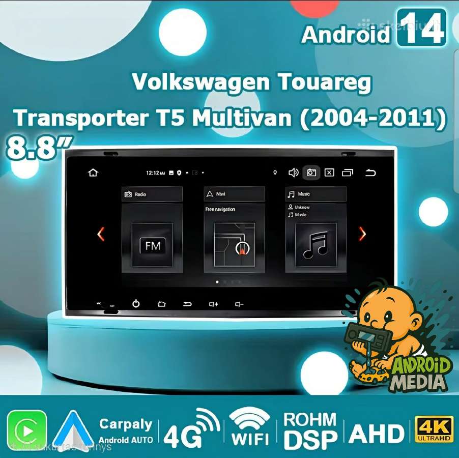 Volkswagen multivan multimedijos / multimedia