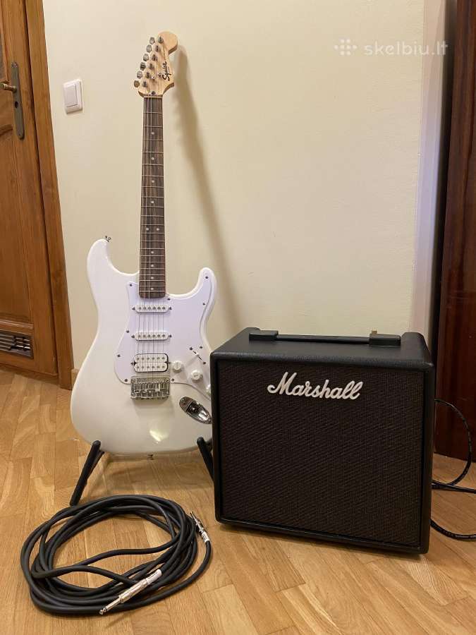 El. gitara ir akustinis kubas