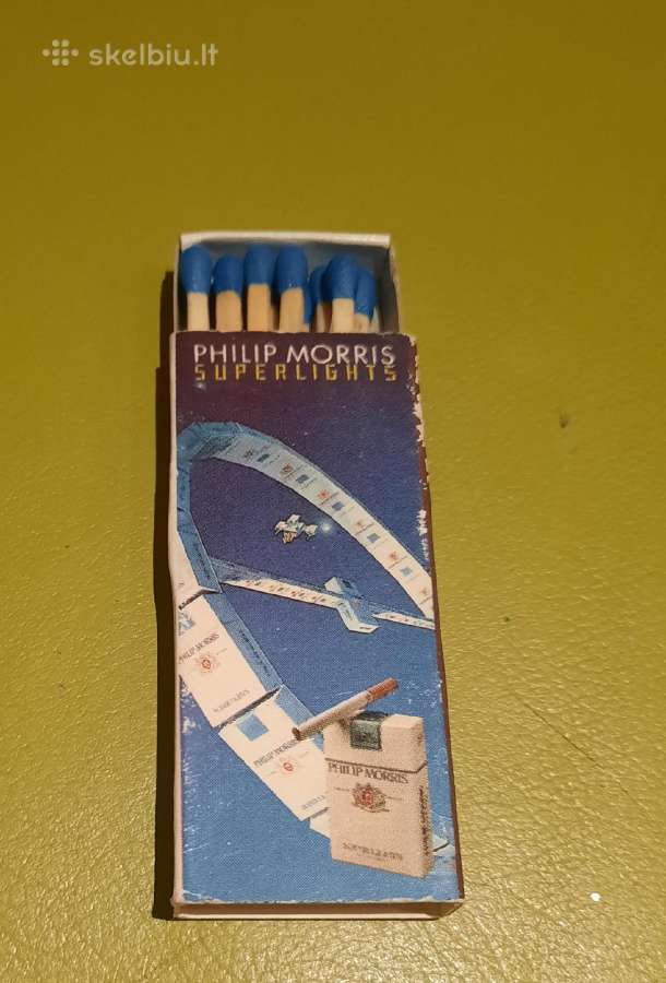 N01_01-07si. Degtukų dėžutė Philip Morris + Condor - nuotraukos Nr. 3