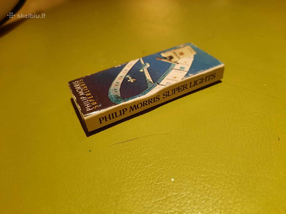 N01_01-07si. Degtukų dėžutė Philip Morris + Condor - nuotraukos Nr. 4