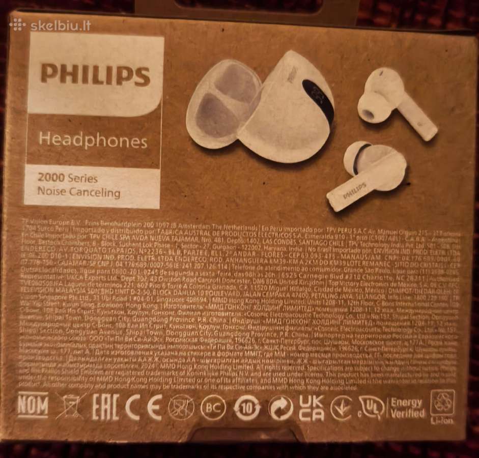 Belaidines ausines philips. - nuotraukos Nr. 2