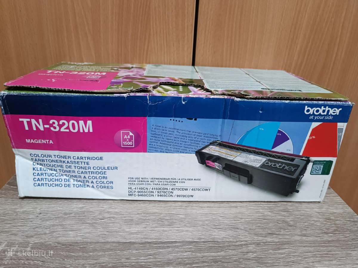 Tonerių kasetė Brother Tn-320m, magenta