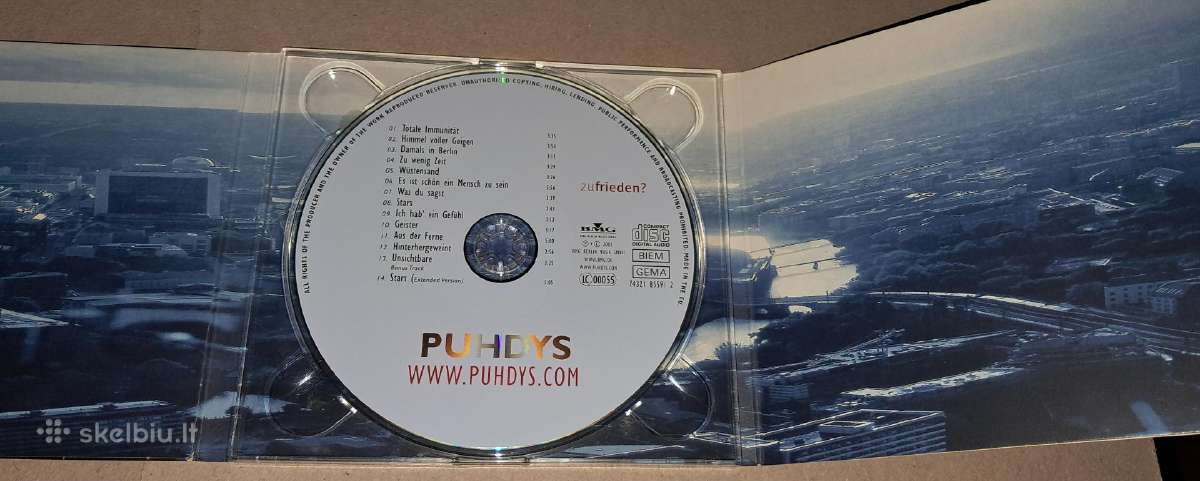 Puhdys – Zufrieden? (Audio CD) - nuotraukos Nr. 3