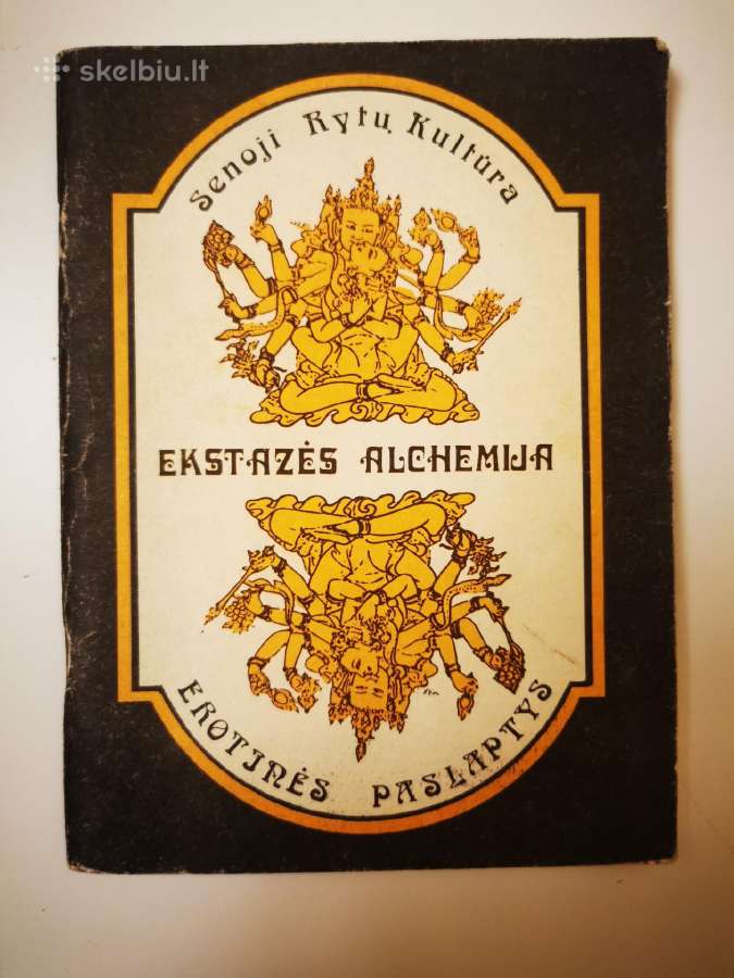 Knyga Ekstazės alchemija 1991