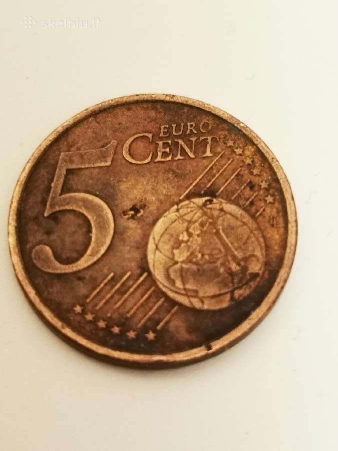 Graikijos 5ct moneta 2002 - nuotraukos Nr. 2