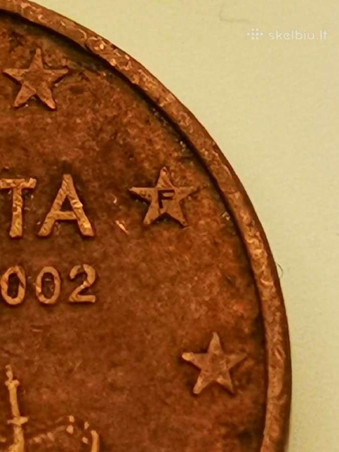 Graikijos 5ct moneta 2002 - nuotraukos Nr. 3