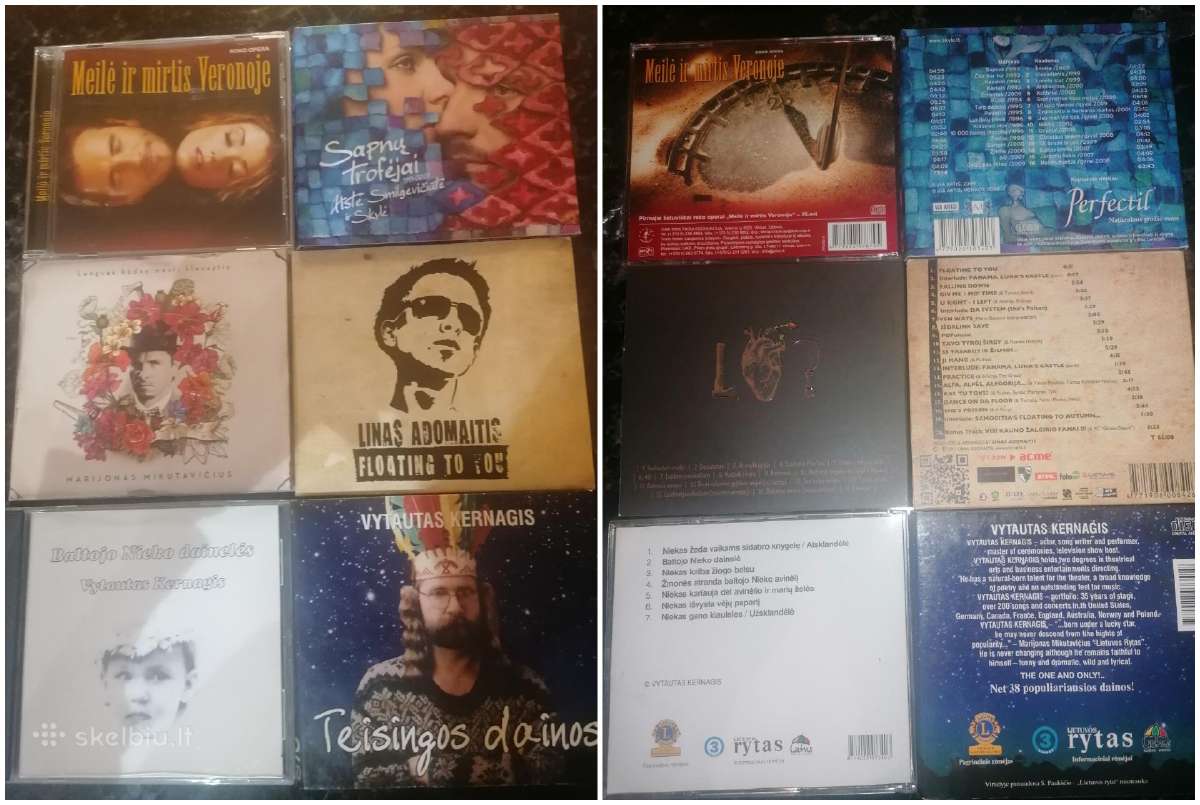Lietuviški CD, Dvd, ir kasetės - nuotraukos Nr. 5